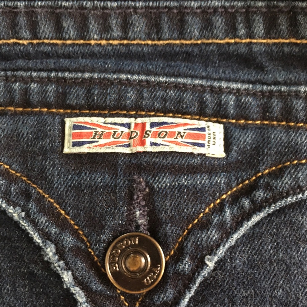 🇺🇸 Hudson Low Rise Bootcut Flap Pocket Jeans - Picture 8 of 12